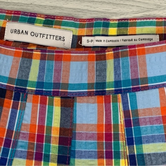 Urban Outfitters Katie Plaid Pleated Mini Skirt - Picture 6 of 9